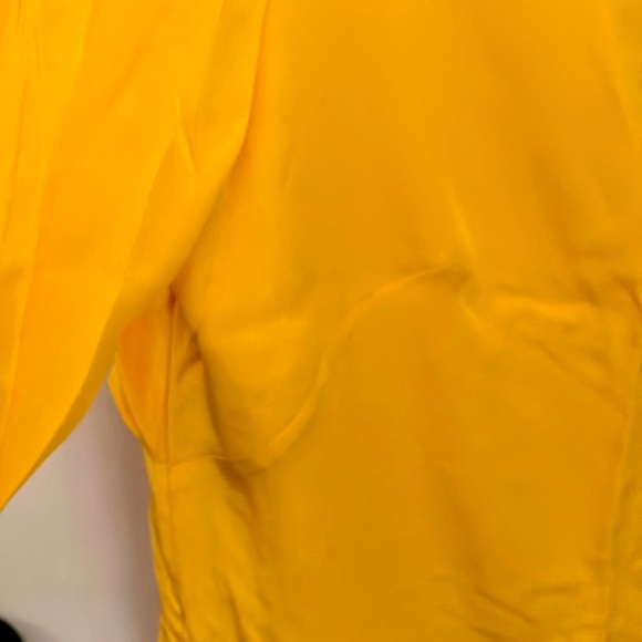 NWT Tibi Yellow Longsleeve 100% Silk Dress - Picture 10 of 13